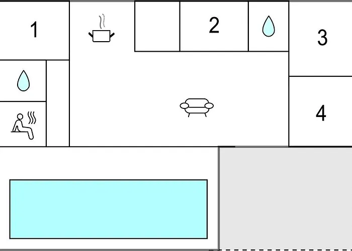 Awesome In With Sauna Сasa de vacaciones *